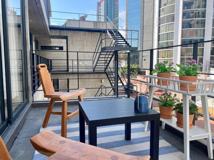 Penthouse, Terraza Privada Y Estacionamiento Apartamento México DF