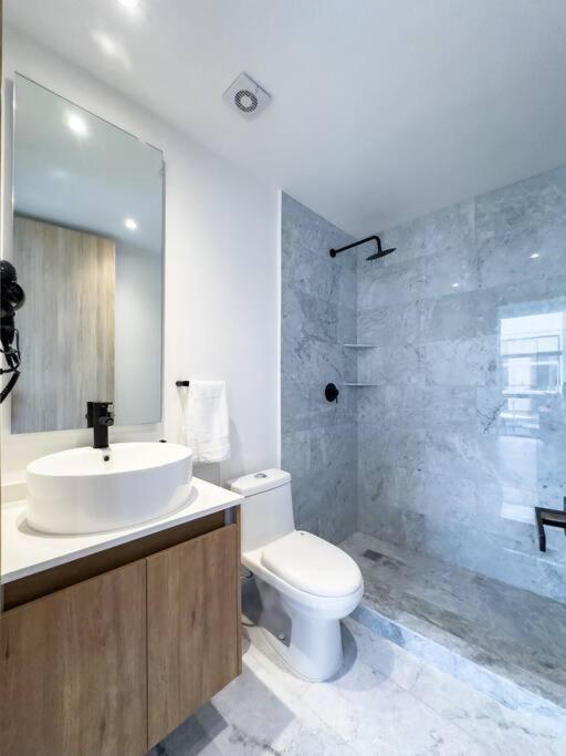 Apartamento Depto Roma Nte, Rooftop Grill+gym, 2 Bed, Shops *