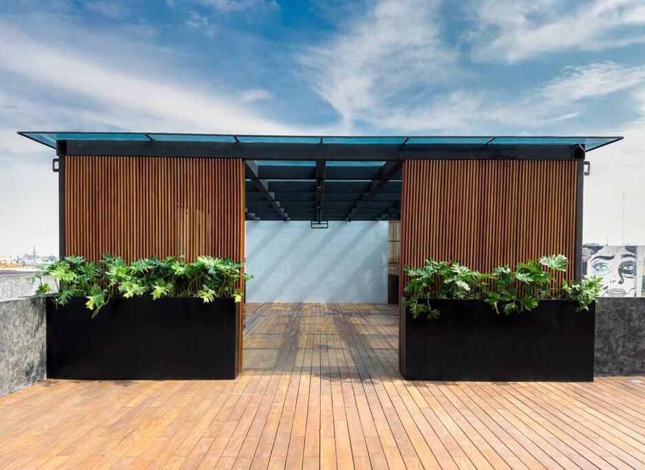 Apartamento Depto Roma Nte, Rooftop Grill+gym, 2 Bed, Shops *