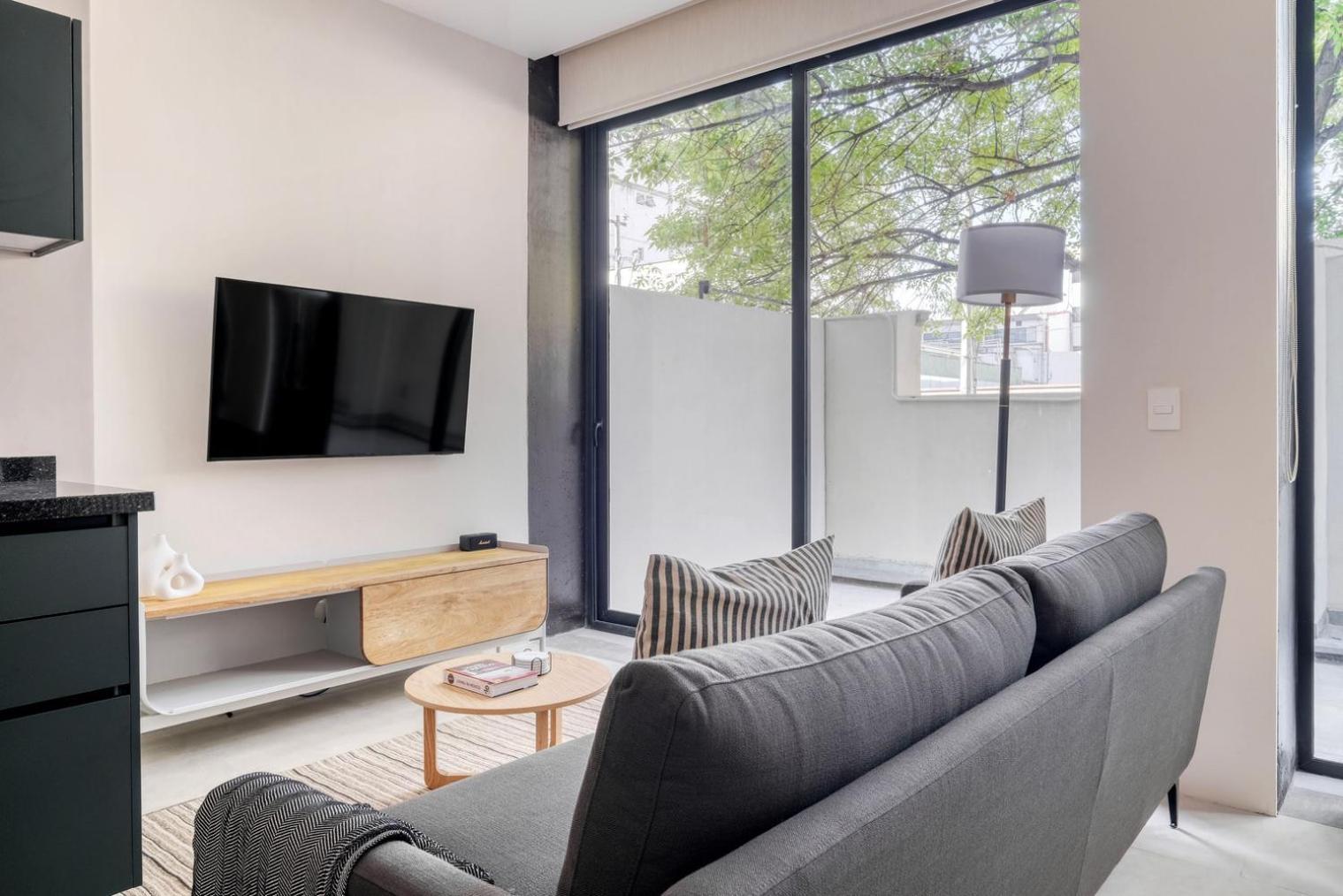 Apartamento Cuadra 134, In Roma Norte By Blueground *