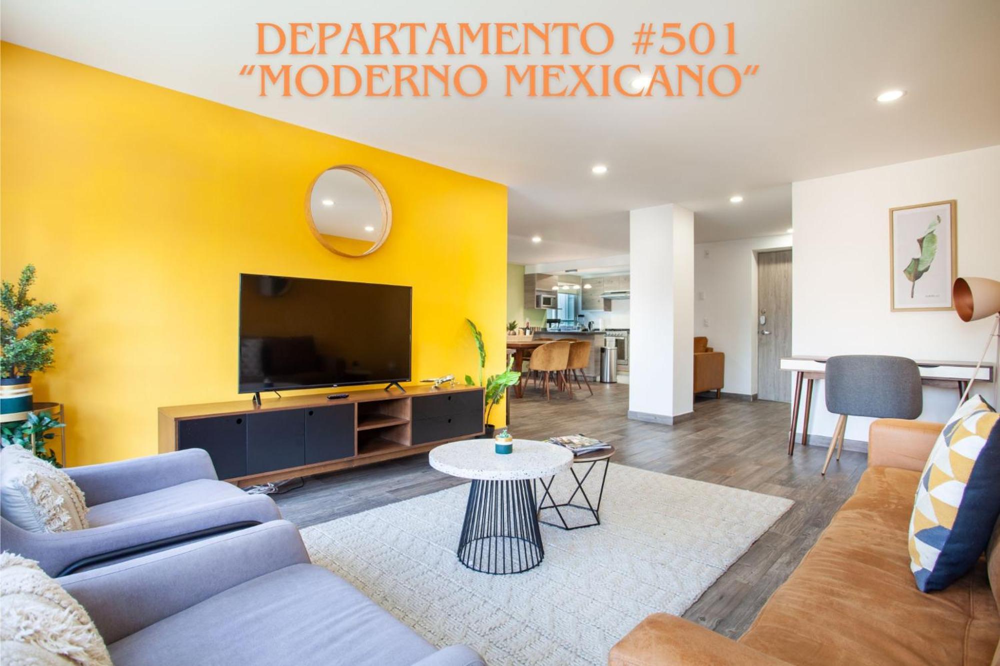 Corazon De Condesa 3 Departamentos - 200mbps Wifi, Roof, Gym Aparthotel