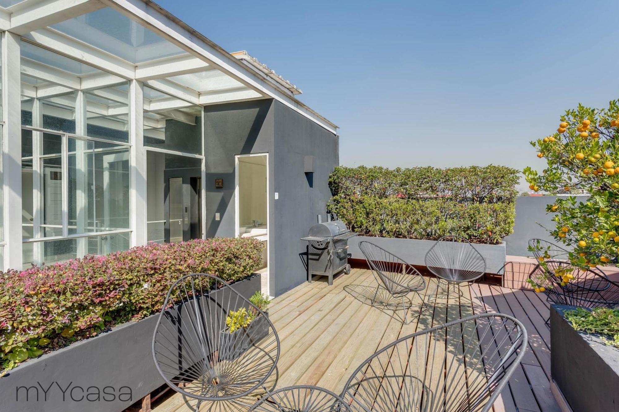 Donceles - Comfy Loft With Lovely Rooftop Close To Bellas Artes Apartment *