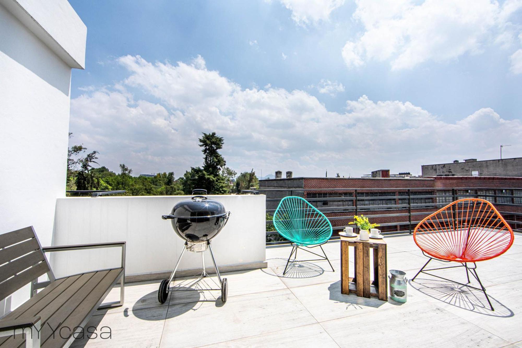 Nadal Ph - Parkfront Ph Private Terrace Near Polanco México DF