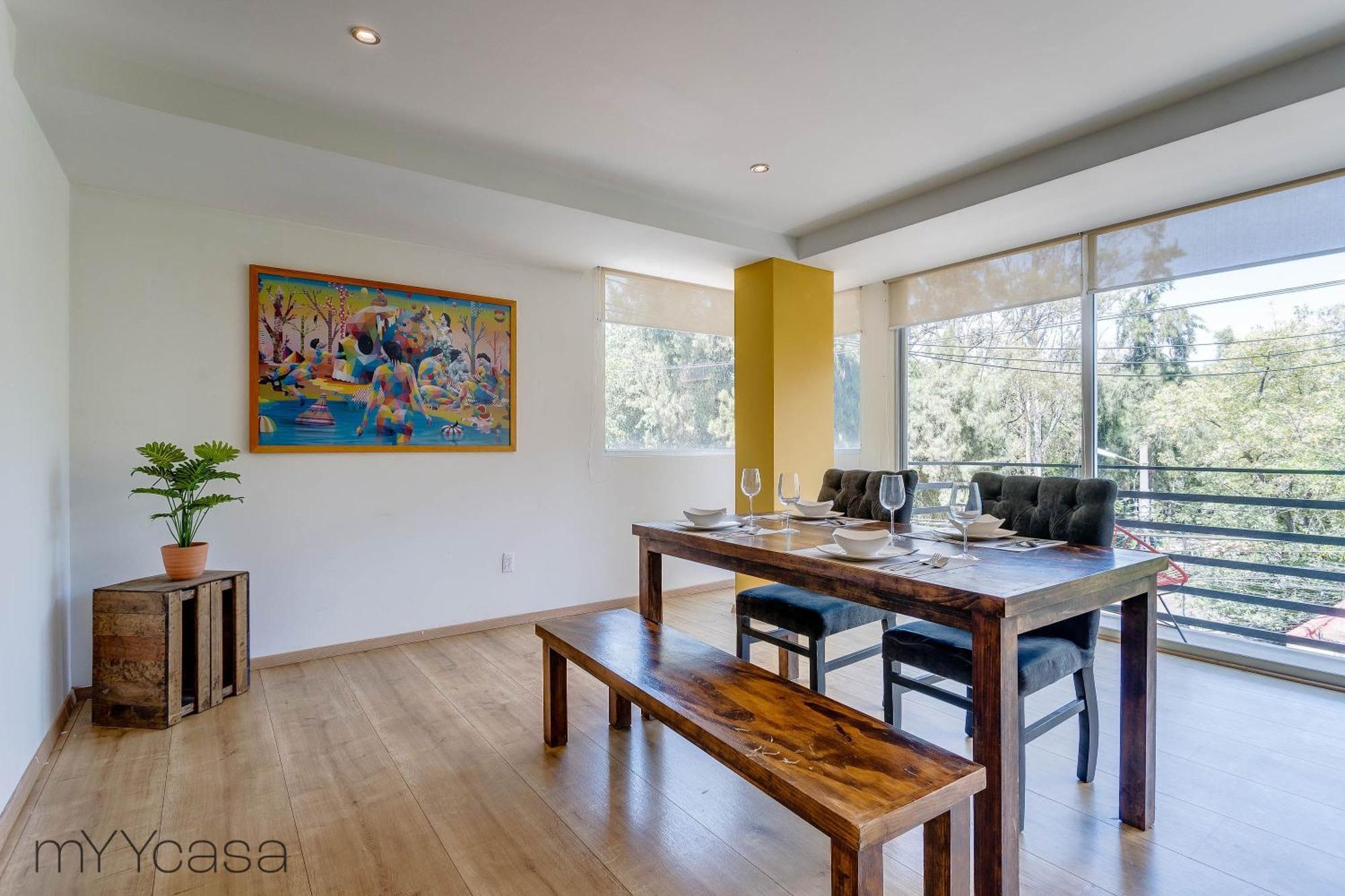 Apartment Nadal 202 - Brand New Park Front Terrace Mexico City