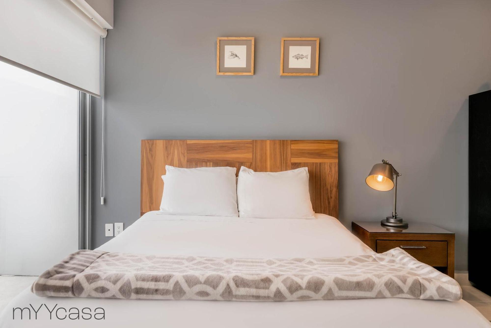 Lovely With Pool & Private Balcony In La Roma - Alure Apartamento
