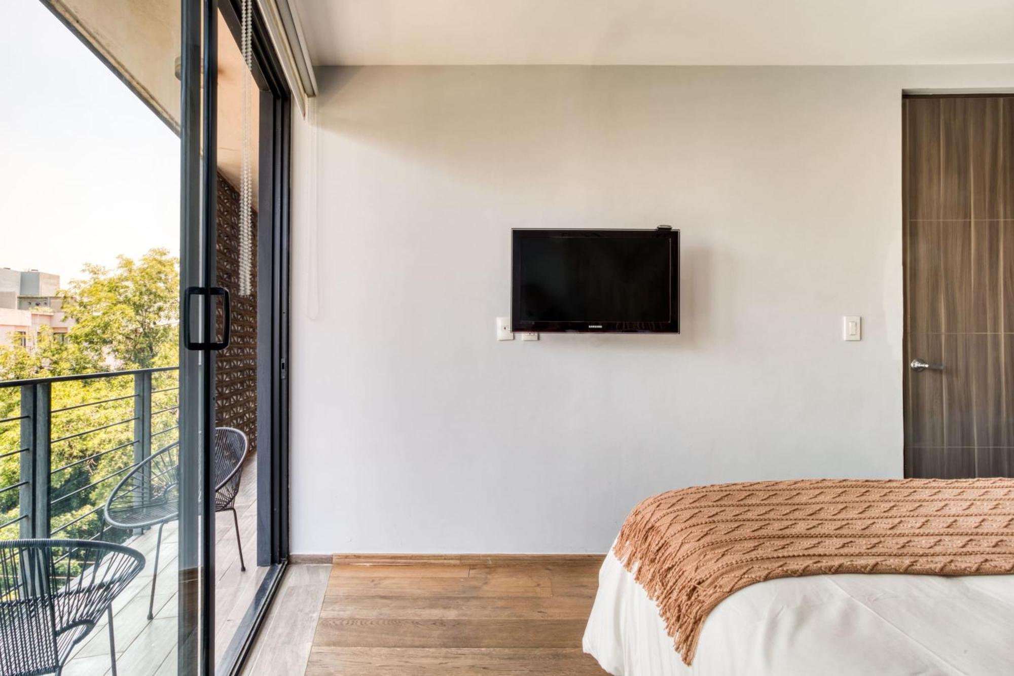 Сasa de vacaciones Chic Ph Haven With Rooftop, Condesa 2br By Tasman *