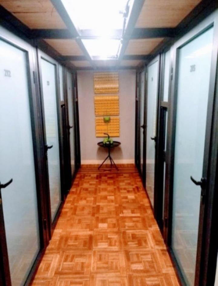 Dormitorio-capsula. Pensión *