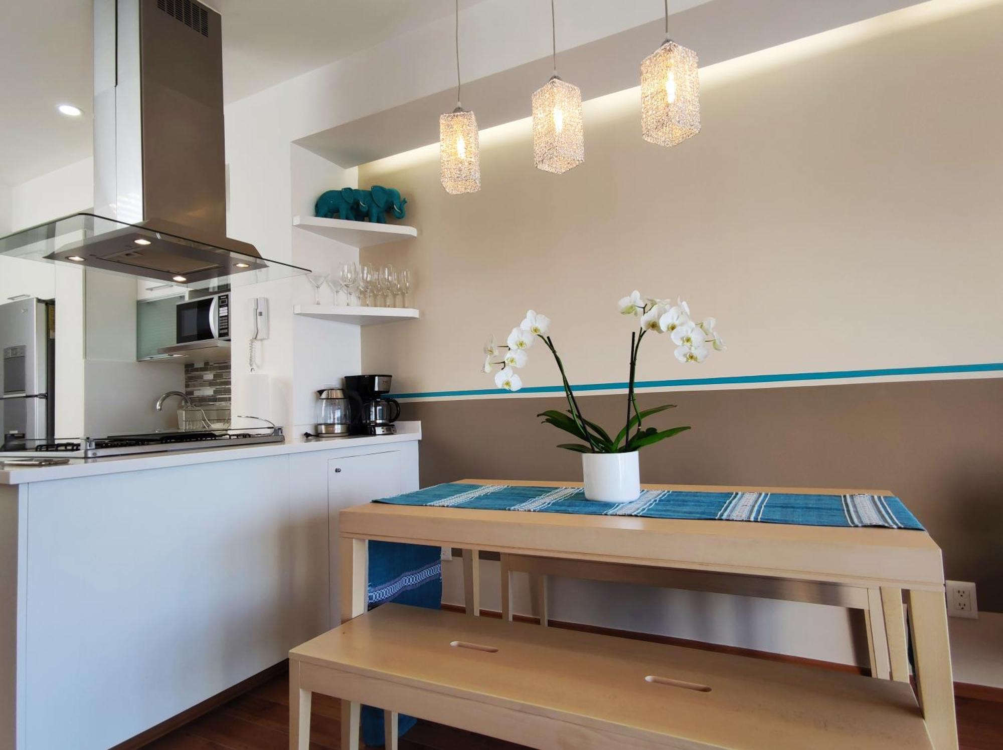 View Penthouse Private Rooftop, Wi-fi 500mbps, Air Conditioning, Grill, Pool And Gym