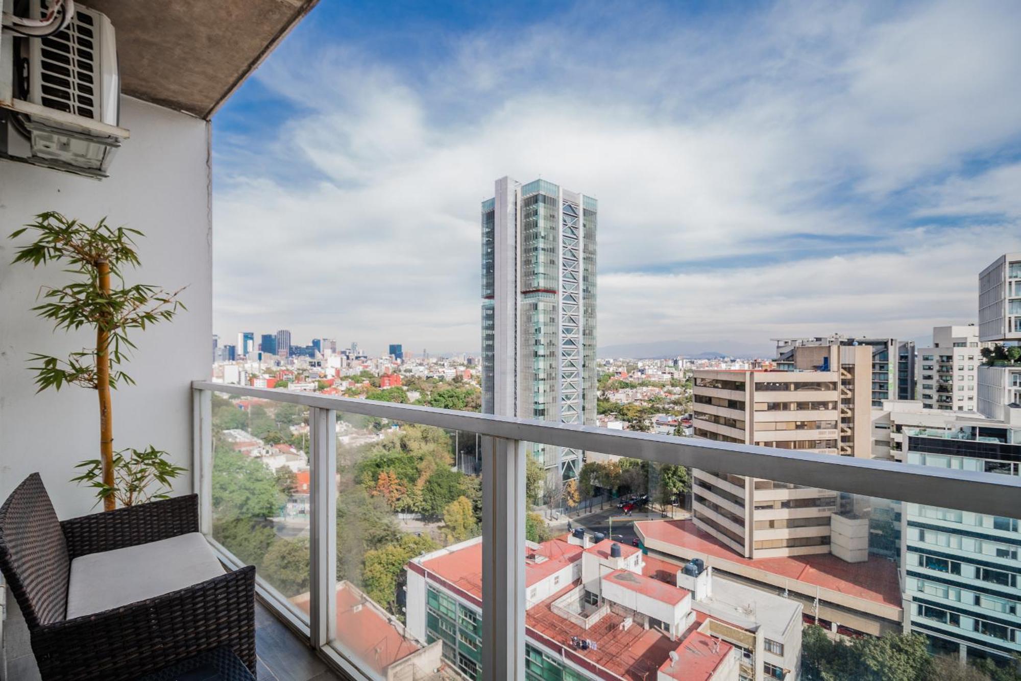 3-floor Penthouse Private Roof Garden High Speed Wi-fi 500mb Air-conditioning Pool & Gym Apartamento México DF