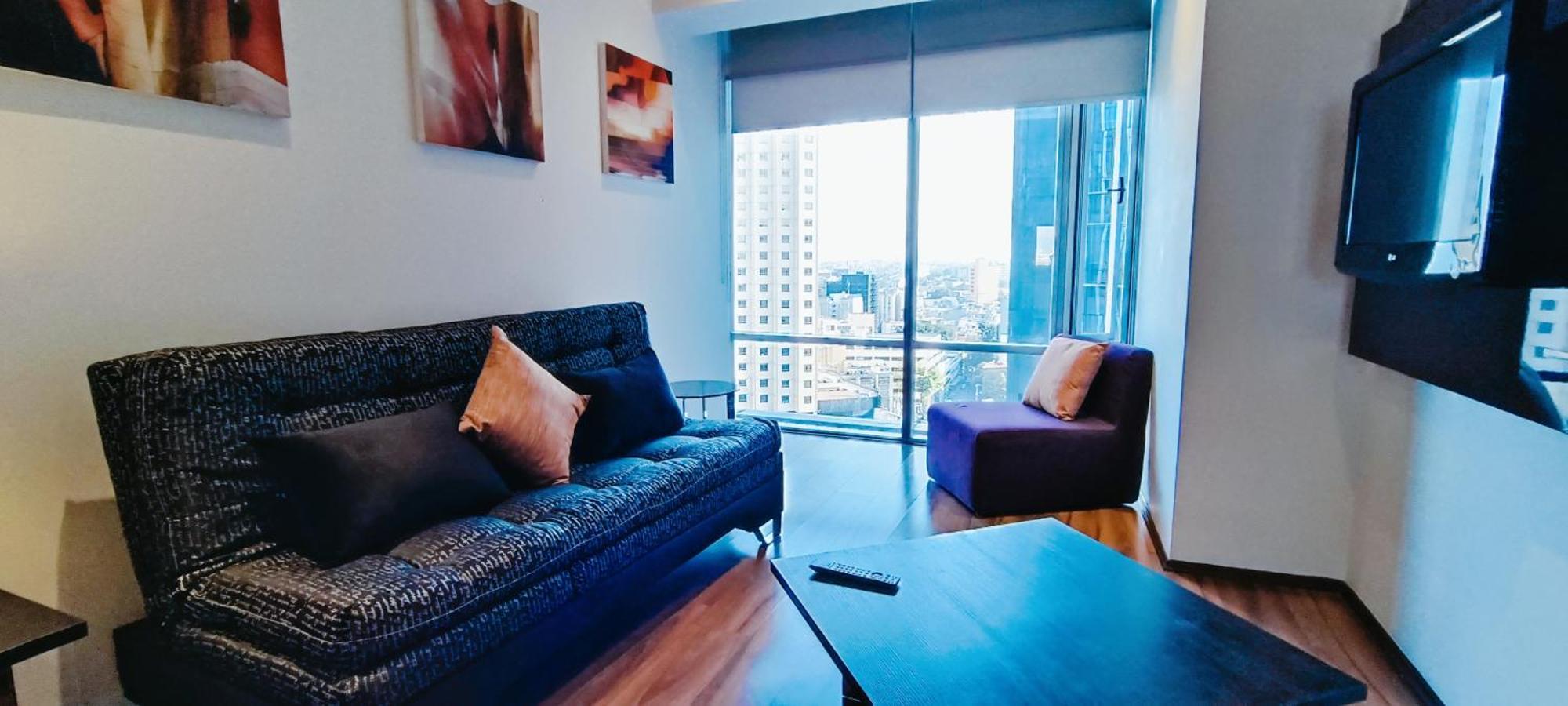 Apartment Paseo De La Reforma Apartment, Great Location, Luxurious, 4p. Mexico City