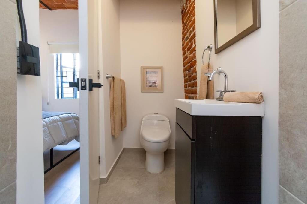 Acogedora Con Roof Garden En Roma Nte. Apartamento México DF