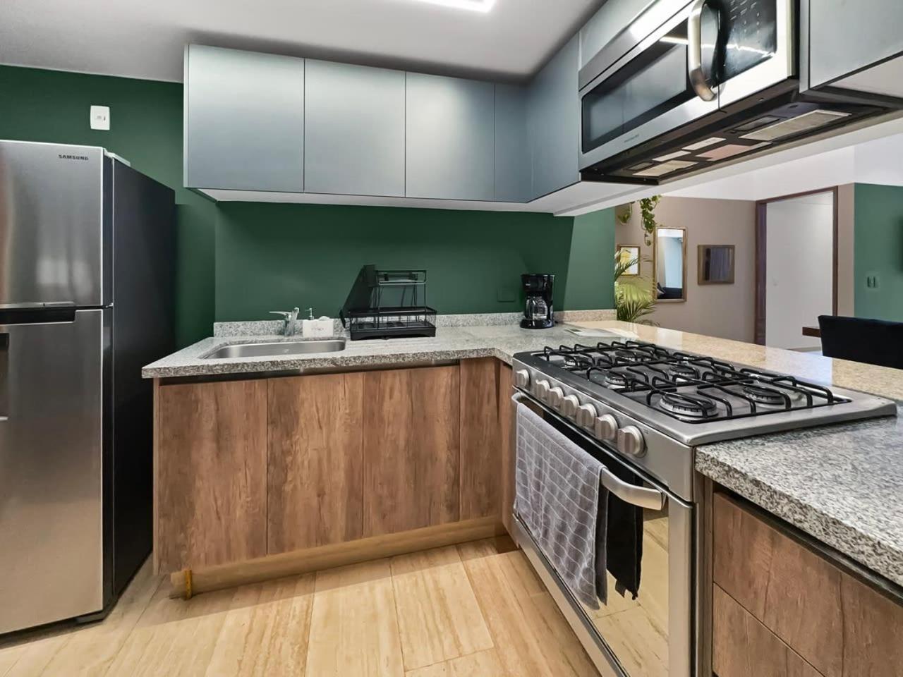 Apartment 23gh3 2br 2baths Private Patio - Prime Roma Norte *