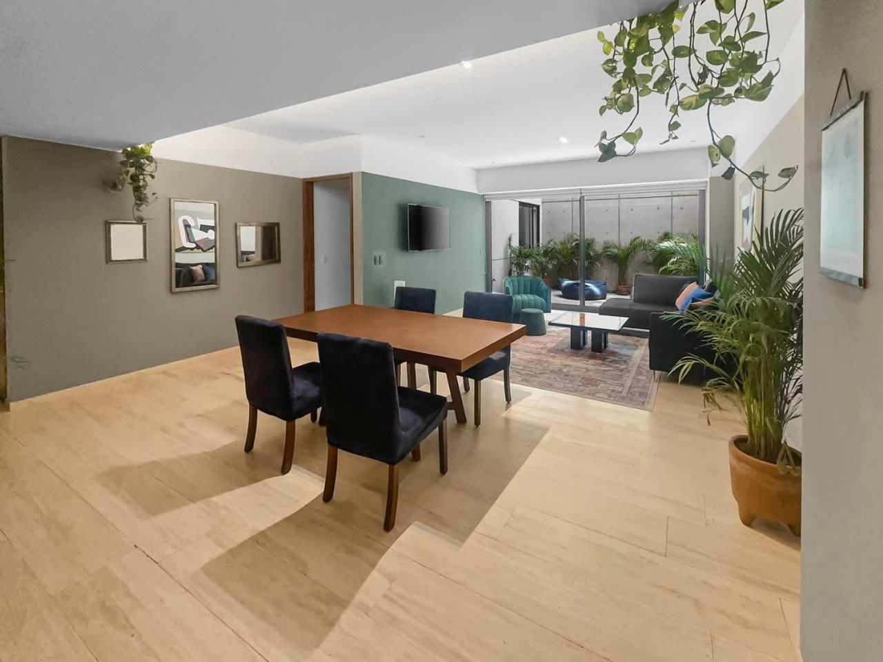 Apartment 23gh3 2br 2baths Private Patio - Prime Roma Norte *