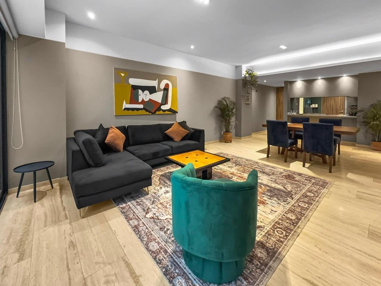 23gh3 2br 2baths Private Patio - Prime Roma Norte Apartment Mexico City