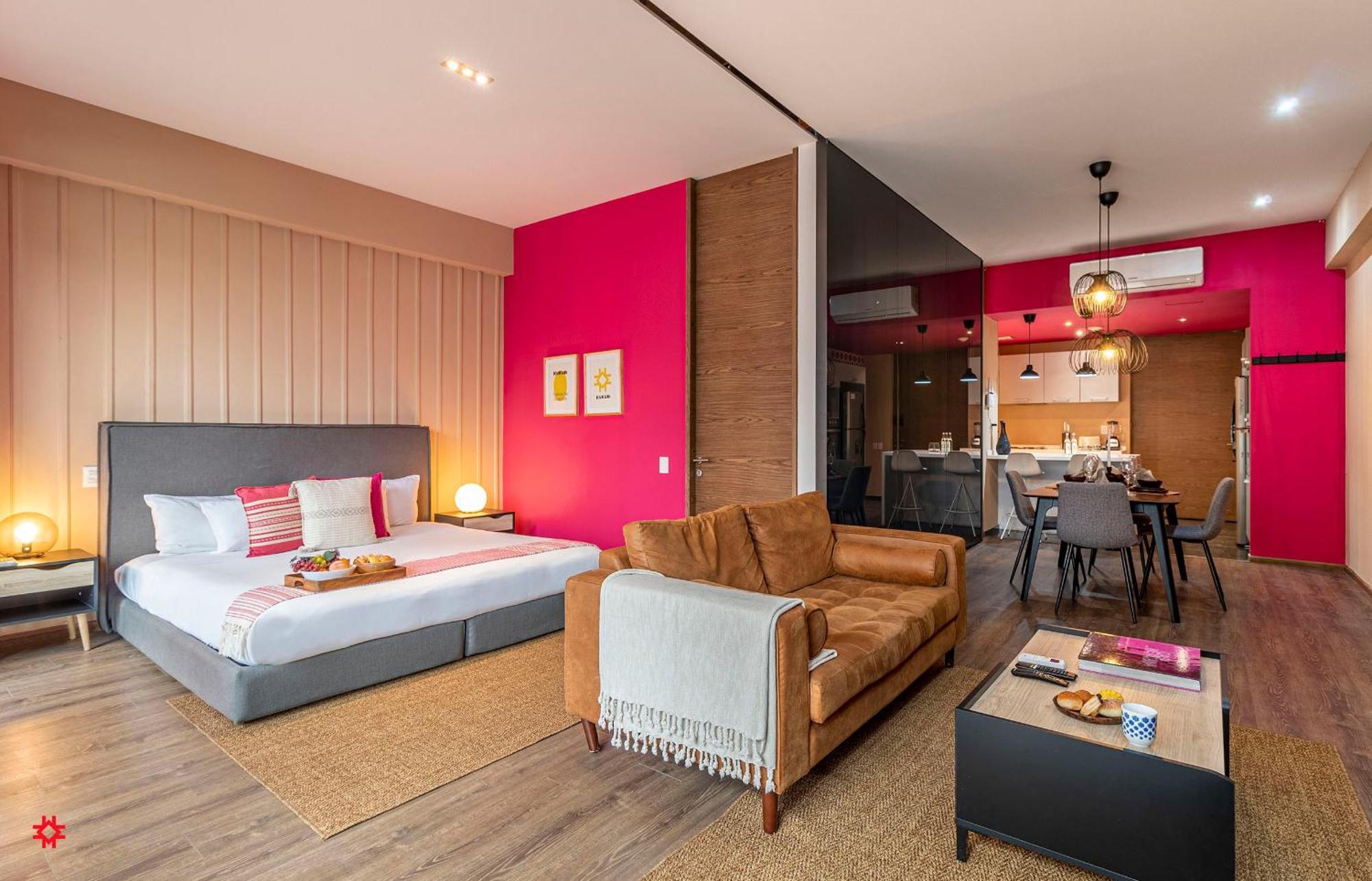 Apartamento Casa Magenta By Kukun