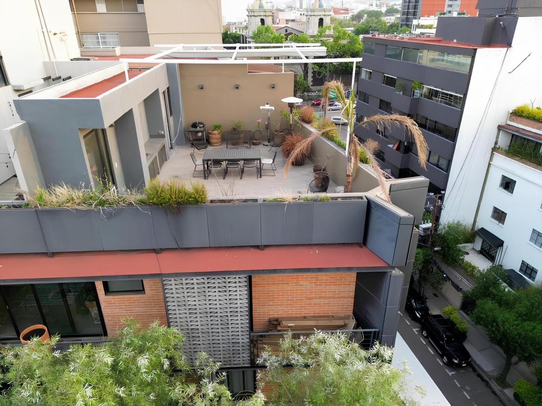 Сasa de vacaciones Chic Ph Haven With Rooftop, Condesa 2br By Tasman