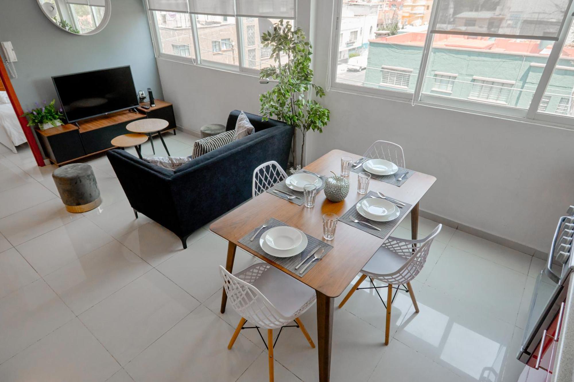 Apartamento Amazing Close To Foro Sol Colonia Roma Airport And Downtown Cidade do México