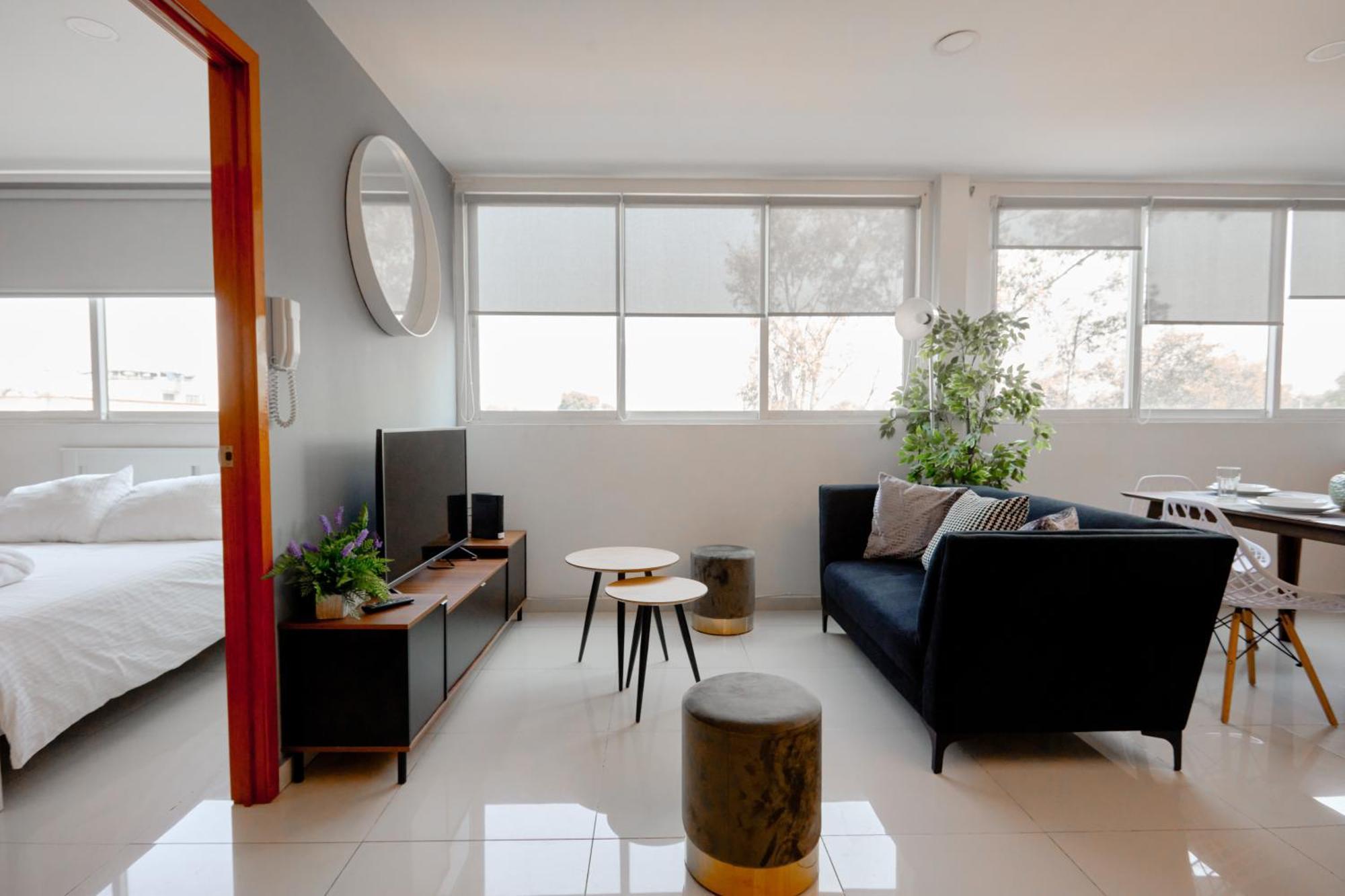 Amazing Close To Foro Sol Colonia Roma Airport And Downtown