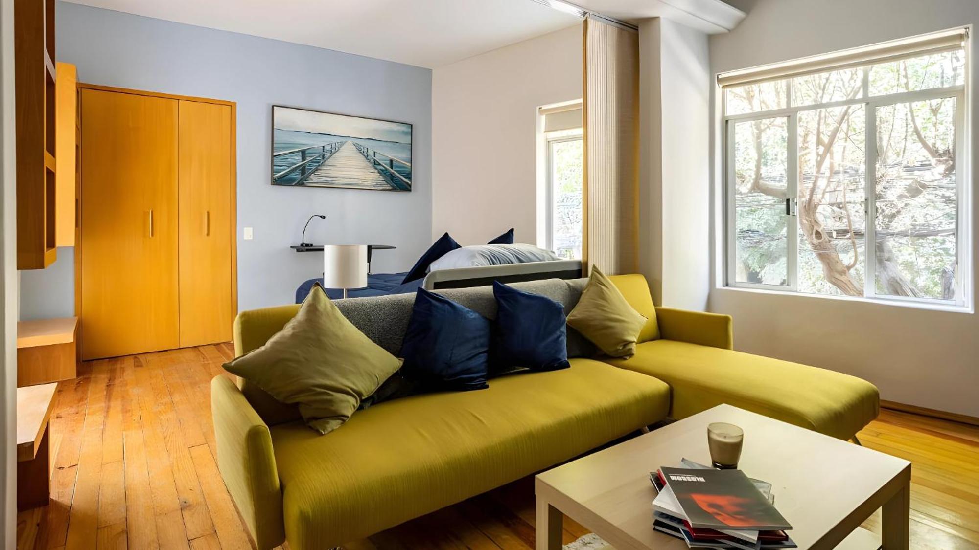 Cozy Condesa Studio W Private Patio On Amsterdam!