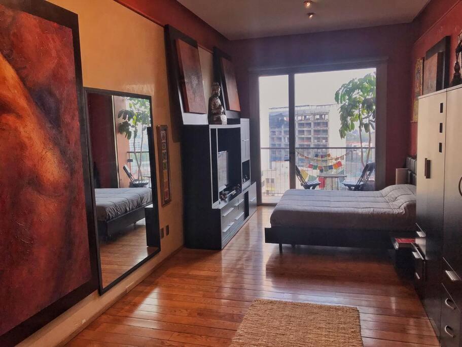 Loft In Reforma 27 With Amazing Balcony Views On The 9th Floor