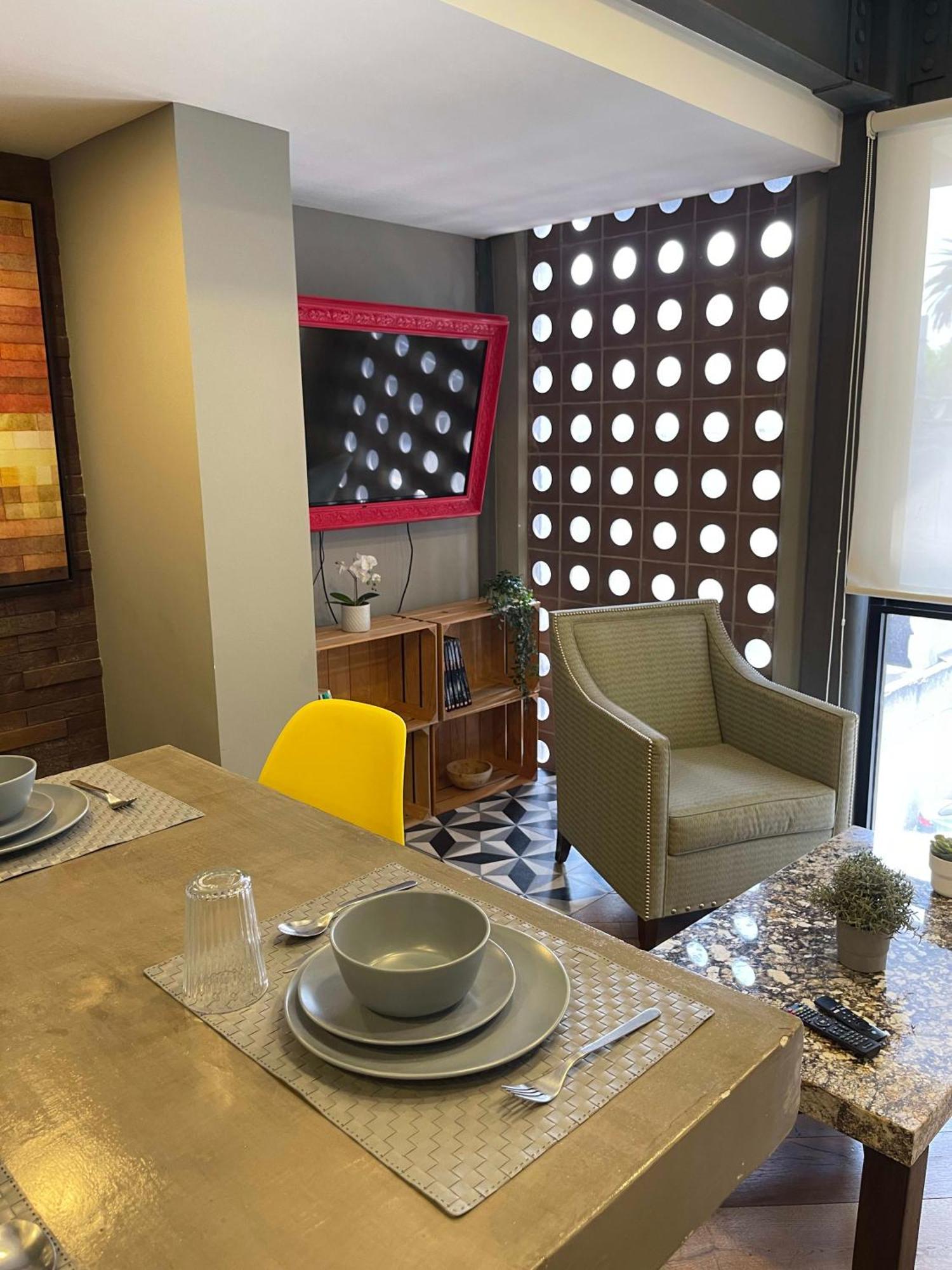 Departamento Super Ubicado Y Moderno En La Condesa Сasa de vacaciones *