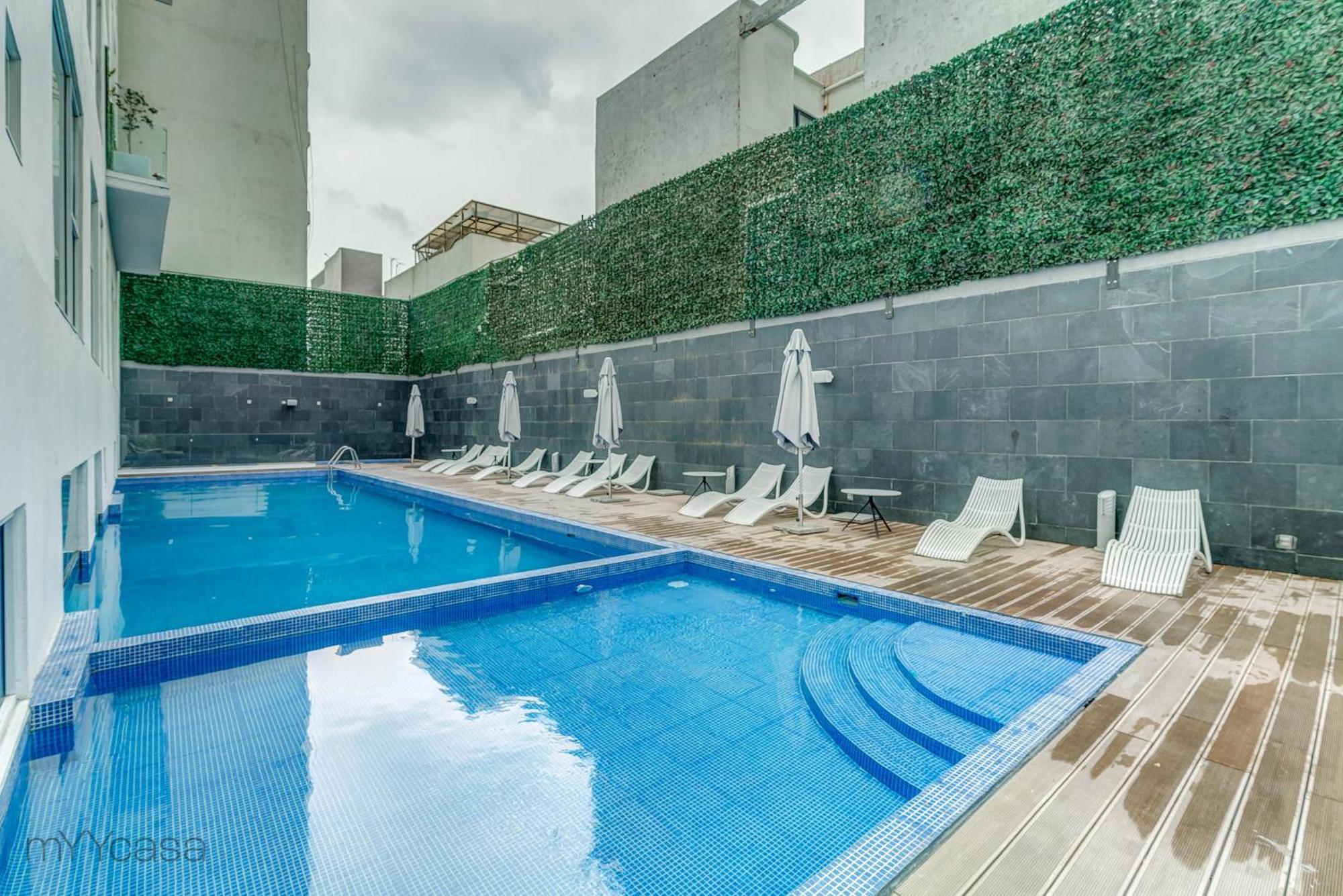 Spacious & Comfortable Apt. W/pool By Myycasa P-2