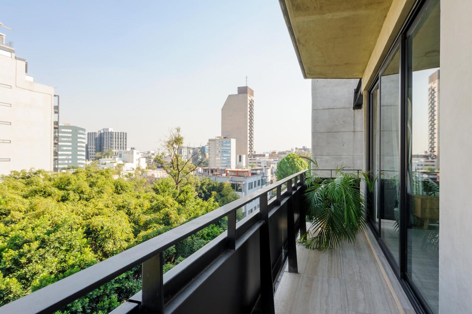 Charming 2br Penthouse With Terrace In Cuauhtemoc Cidade do México