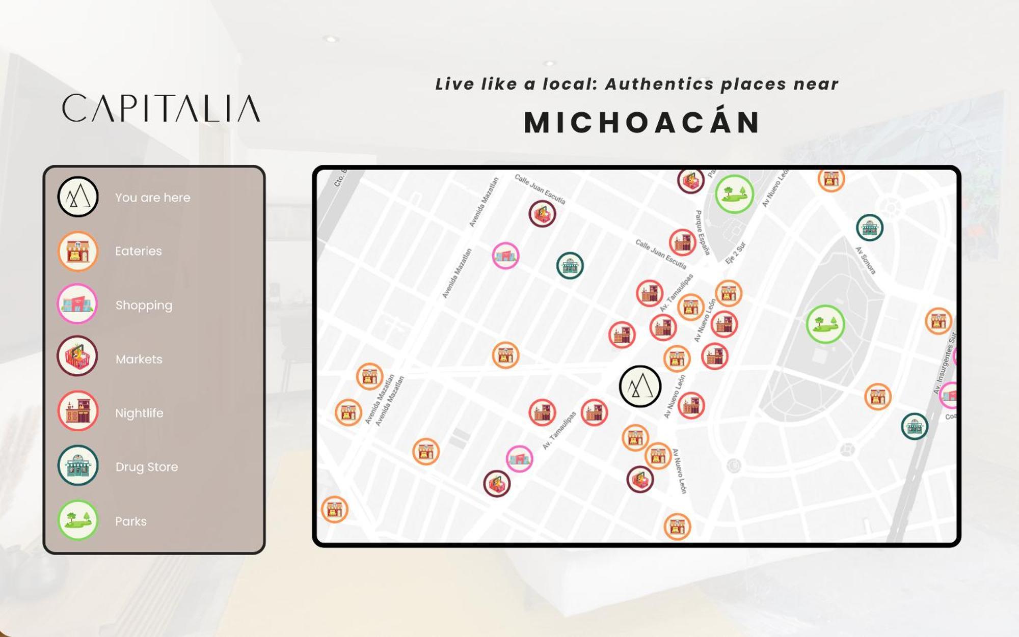 Apartamento Michoacan Luxury By Capitalia *