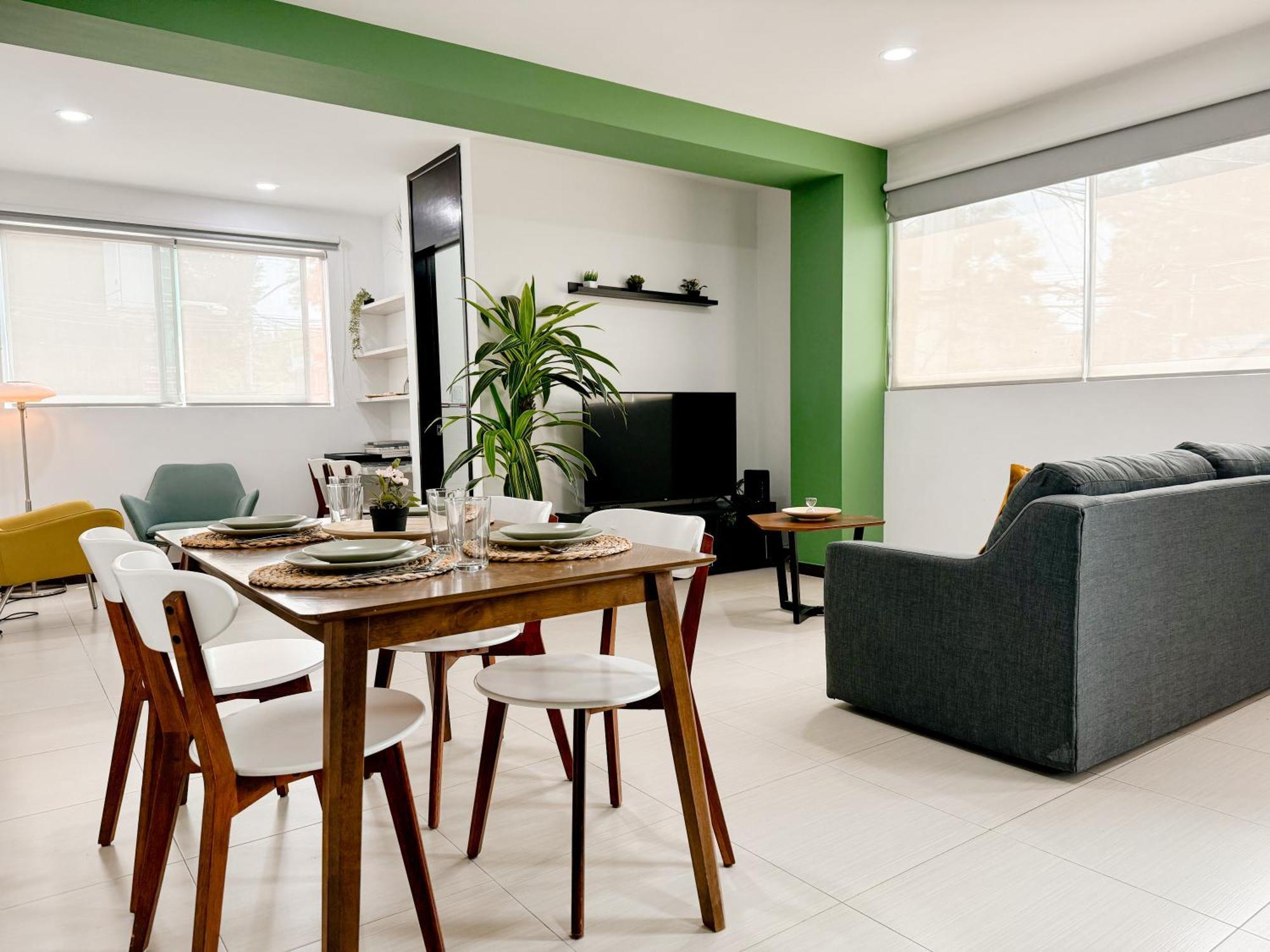Acogedor Y Hermoso Cerca Del Foro Sol, Aicm Y Coyoacan Apartment Mexico City