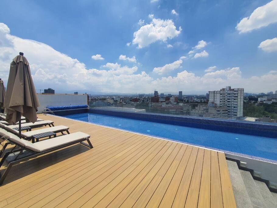 Apartamento Mili & Mila Depto Con Alberca Y Gym En El Corazon De Condesa Y Roma México DF