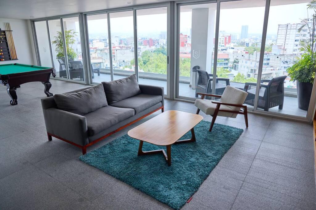 Apartamento Mili & Mila Depto Con Alberca Y Gym En El Corazon De Condesa Y Roma México DF