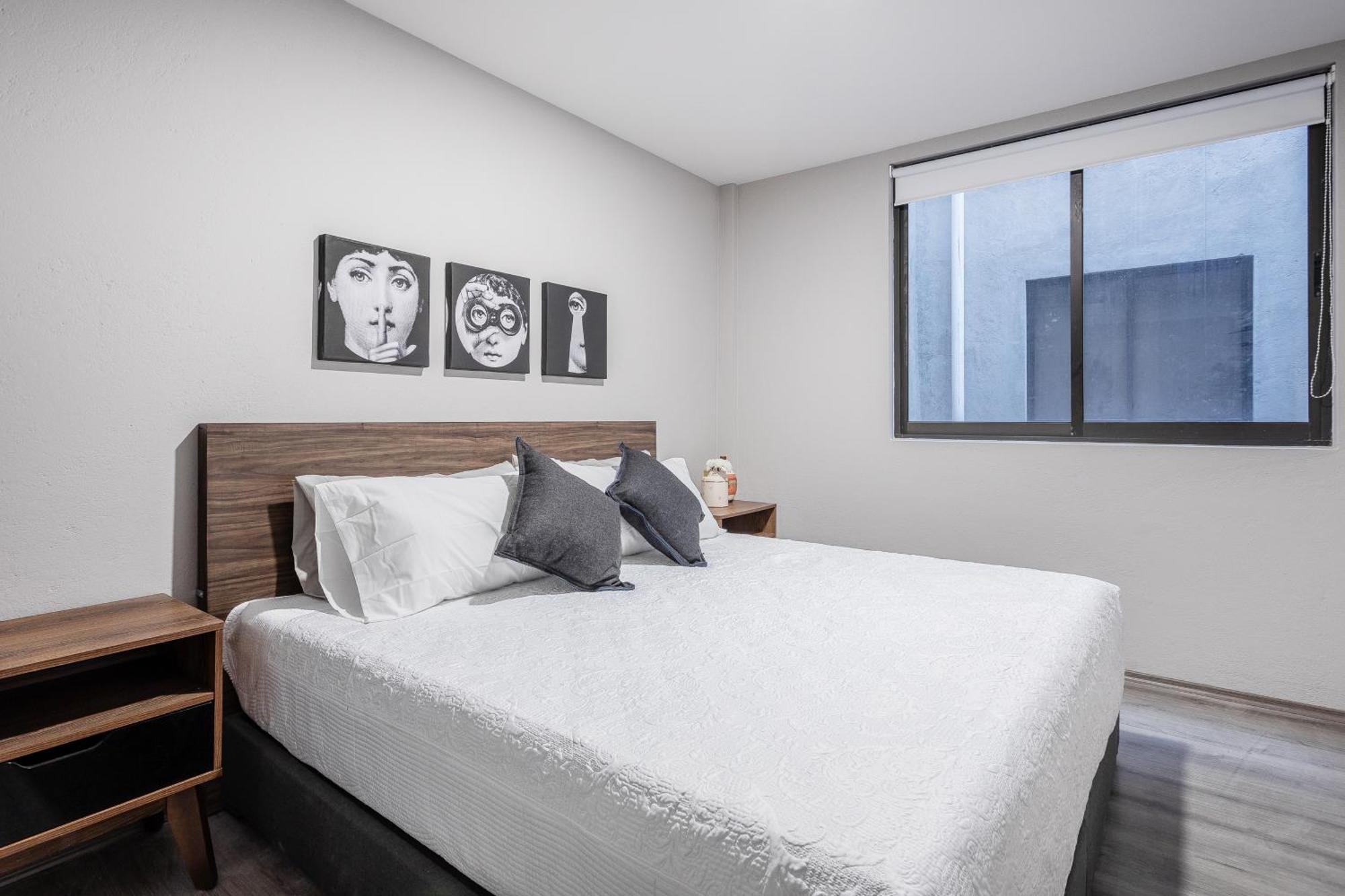 Modern Comfort In Roma Norte - Laundry -sleeps 7 Apartamento *