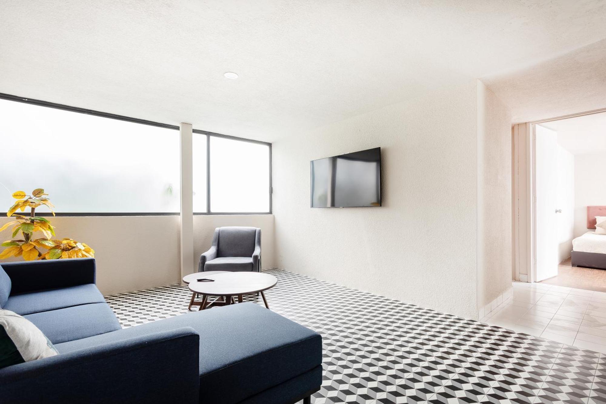 Modern 2br In Roma - Sleeps 6- Parking- Fast Wifi México DF