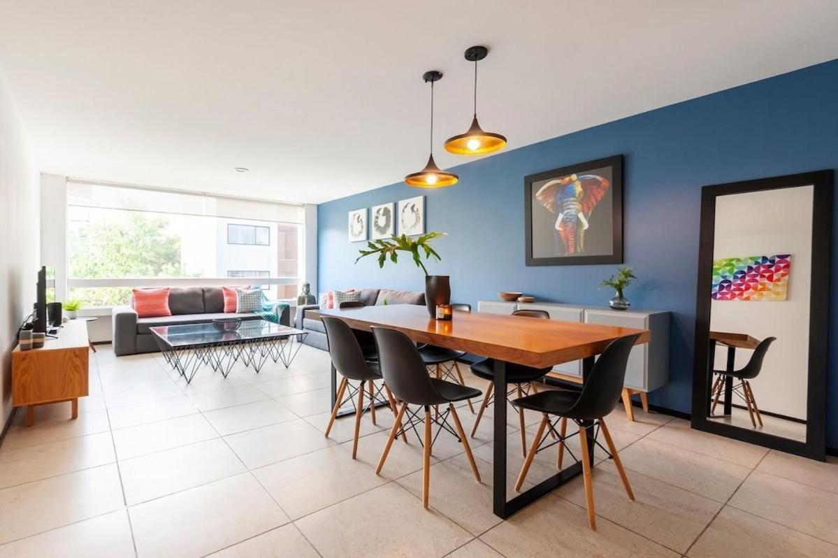 Apartamento Acogedor Departmento En La Roma 3beth&2bath