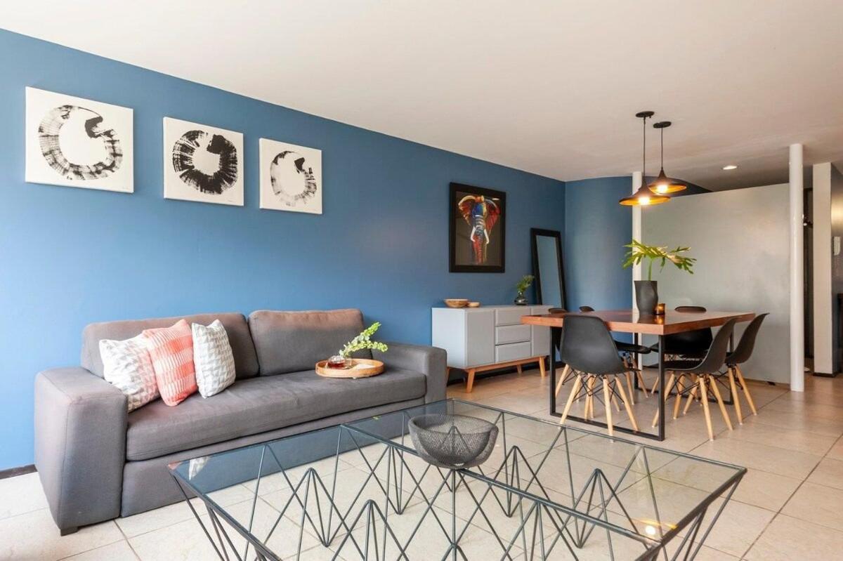 Acogedor Departmento En La Roma 3beth&2bath *