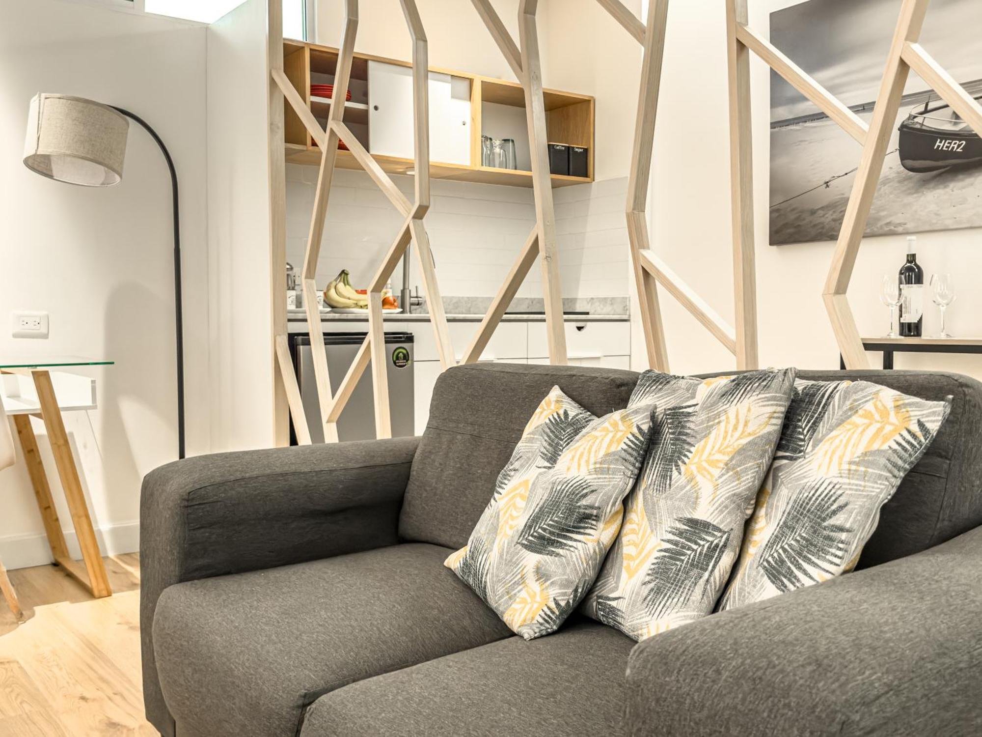 Cute Quiet Studio, Smart Tv, Six Flags 1 Km