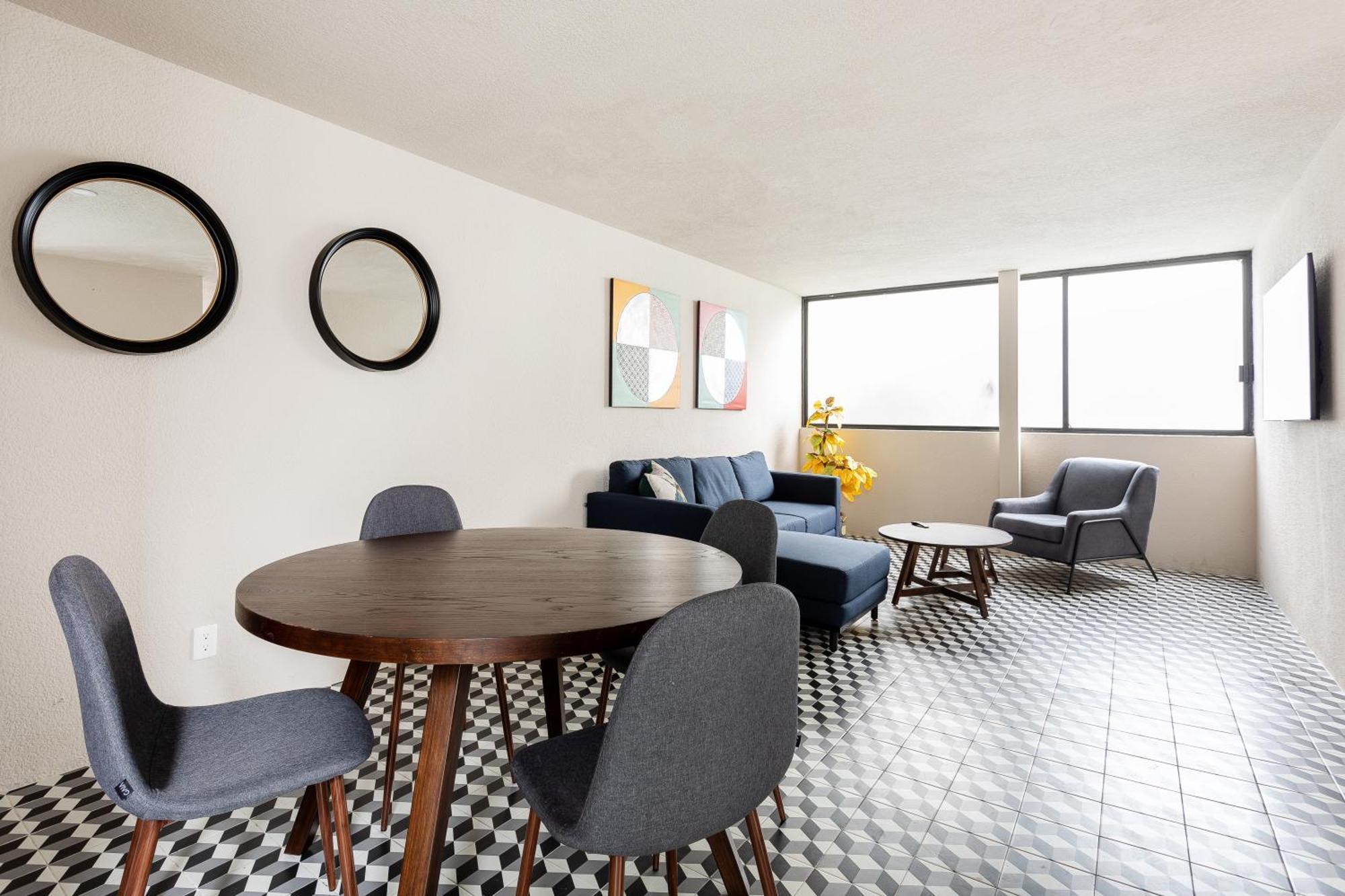 Modern 2br In Roma - Sleeps 6- Parking- Fast Wifi * México DF