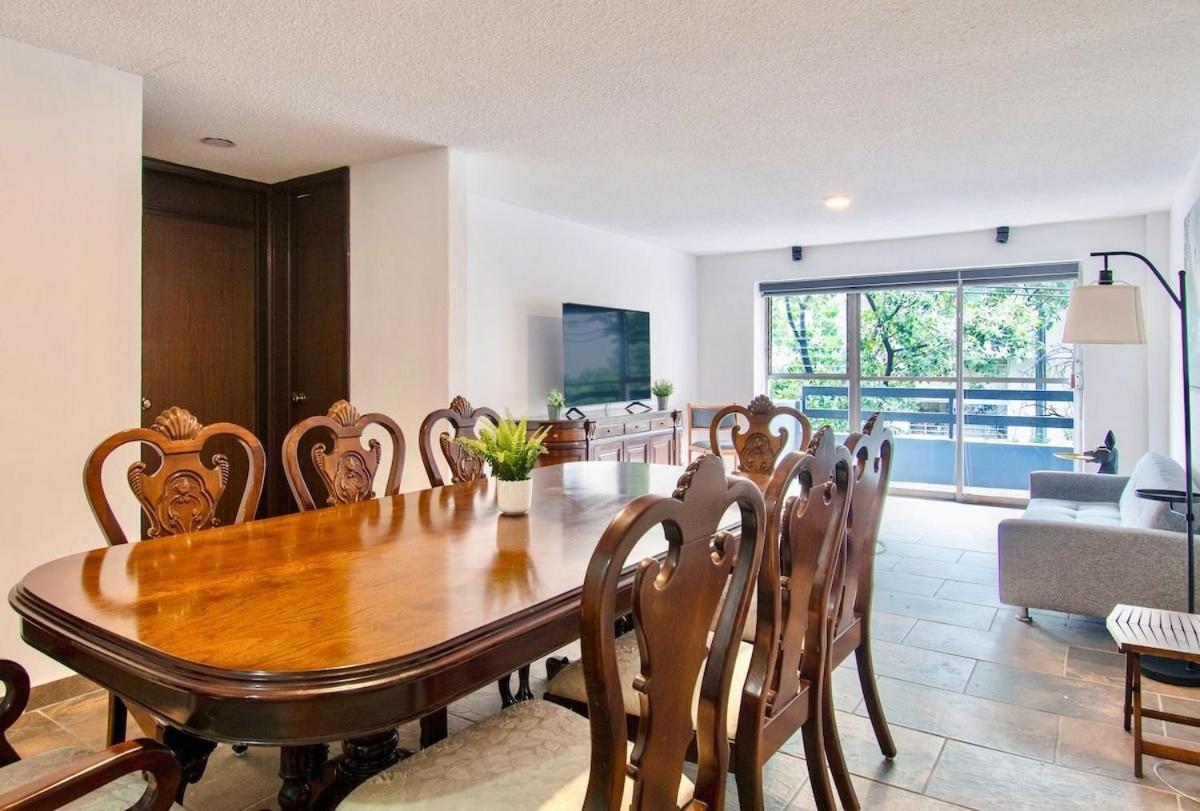 Panchito - Bright & Spacious 3-br-2bth, Near Wtc/ Insurgentes Apartamento *