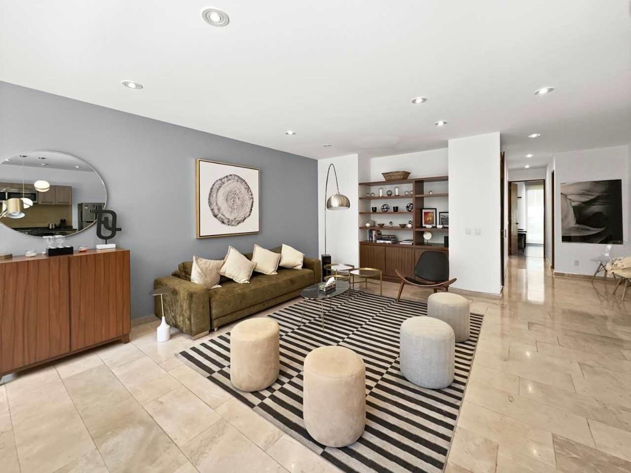 20-202 Elegant 2br-roma Norte Parking 24-7 Security Mexico City