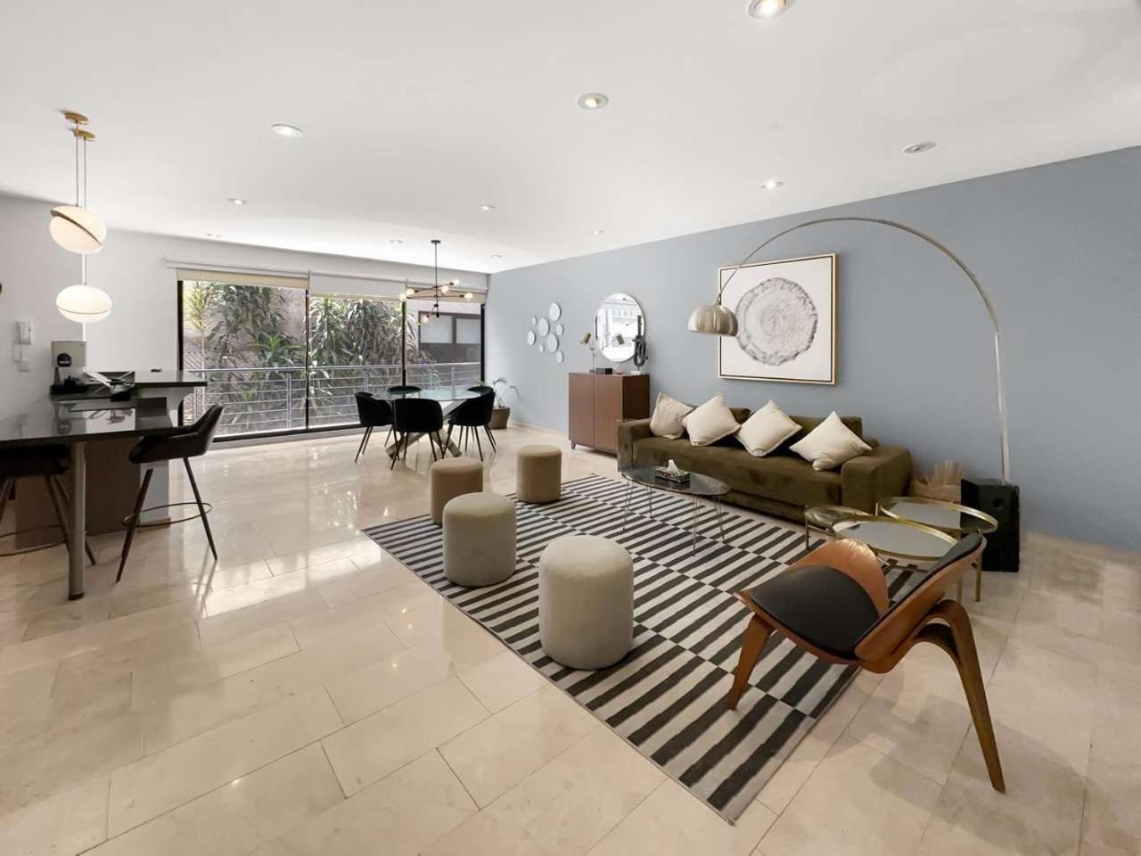 20-202 Elegant 2br-roma Norte Parking 24-7 Security * Mexico City