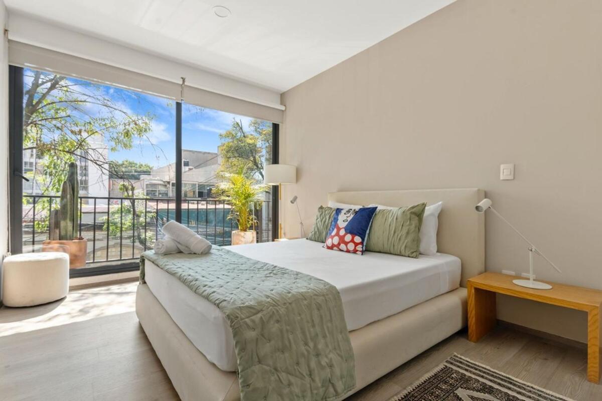 Apartamento 205-2 Heart Of Roma Norte 3br With Sun-filled Private Terrace