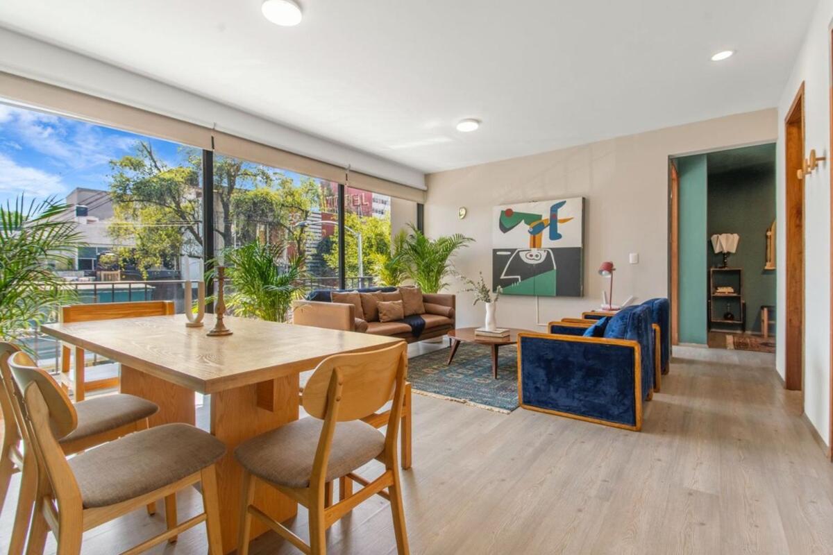 Apartamento 205-2 Heart Of Roma Norte 3br With Sun-filled Private Terrace *