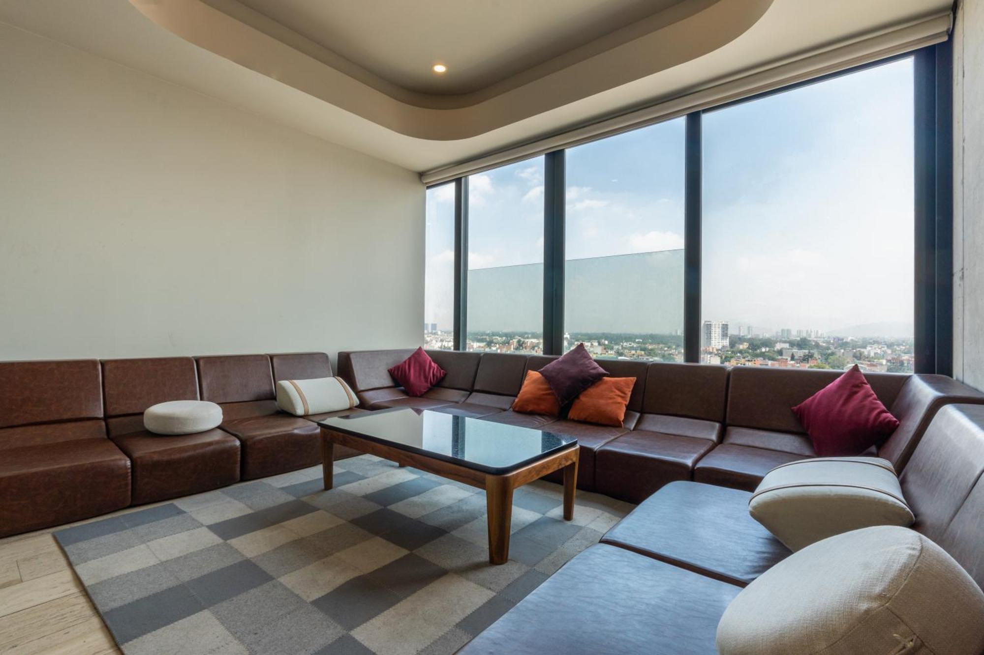 Departamento En Cdmx Con Gym Y Coworking Apartamento Cidade do México