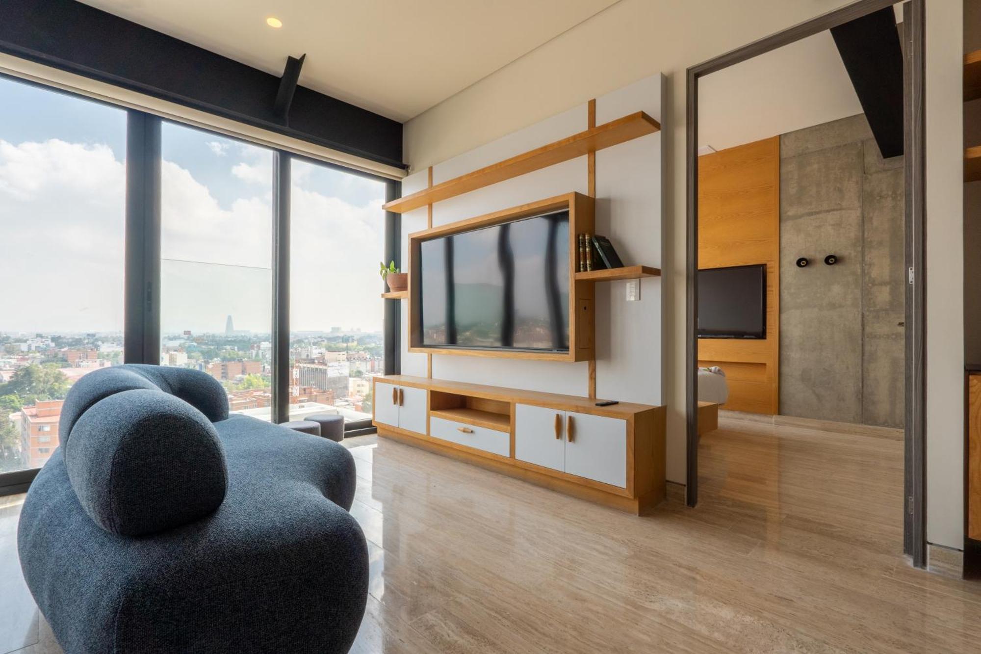 Departamento En Cdmx Con Gym Y Coworking * Cidade do México