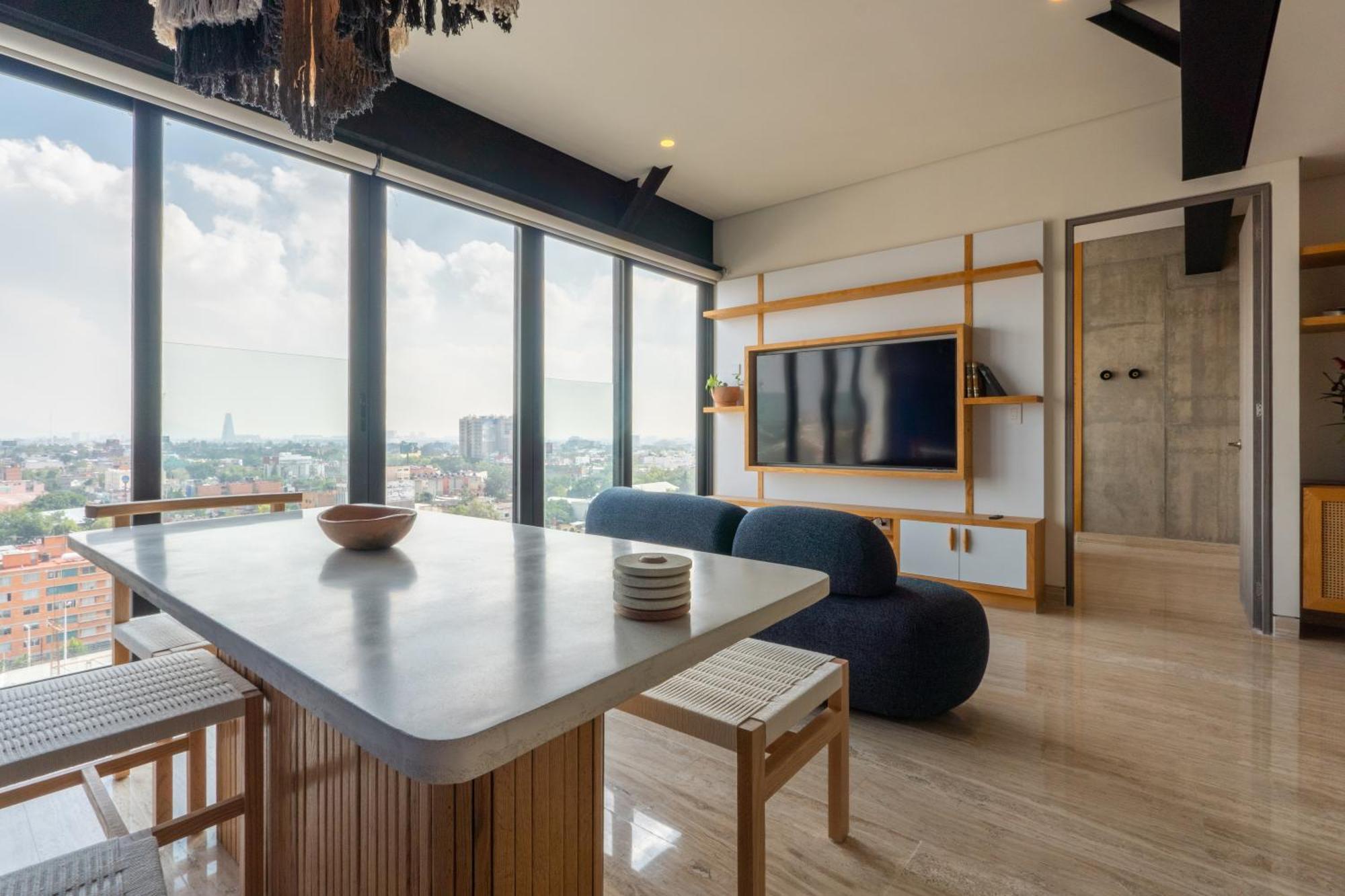 Departamento En Cdmx Con Gym Y Coworking Apartamento *