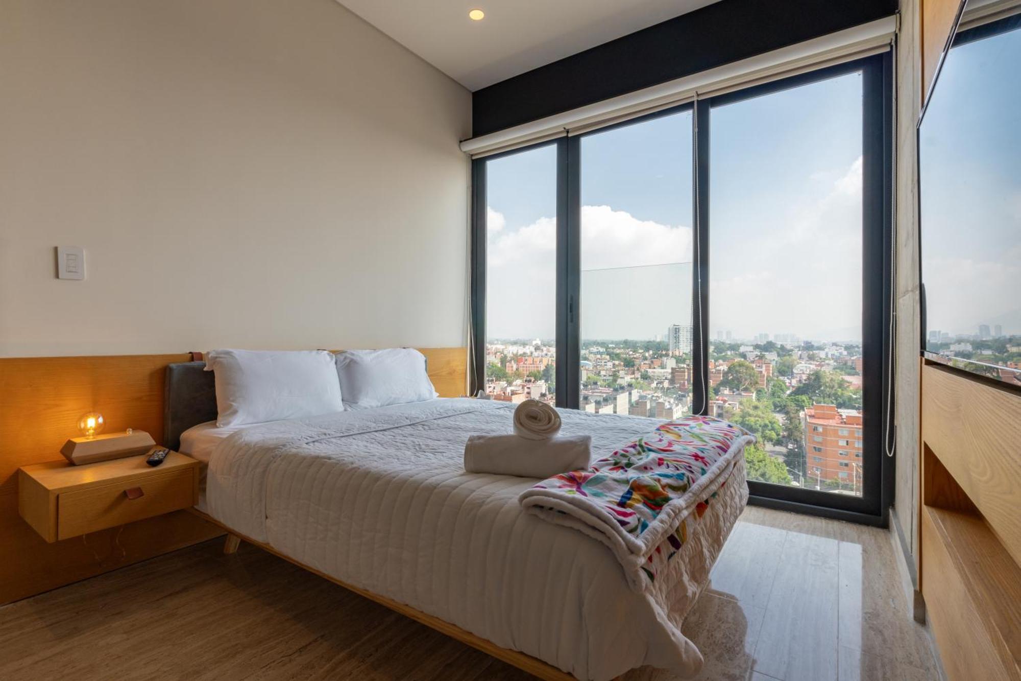 Departamento En Cdmx Con Gym Y Coworking Cidade do México