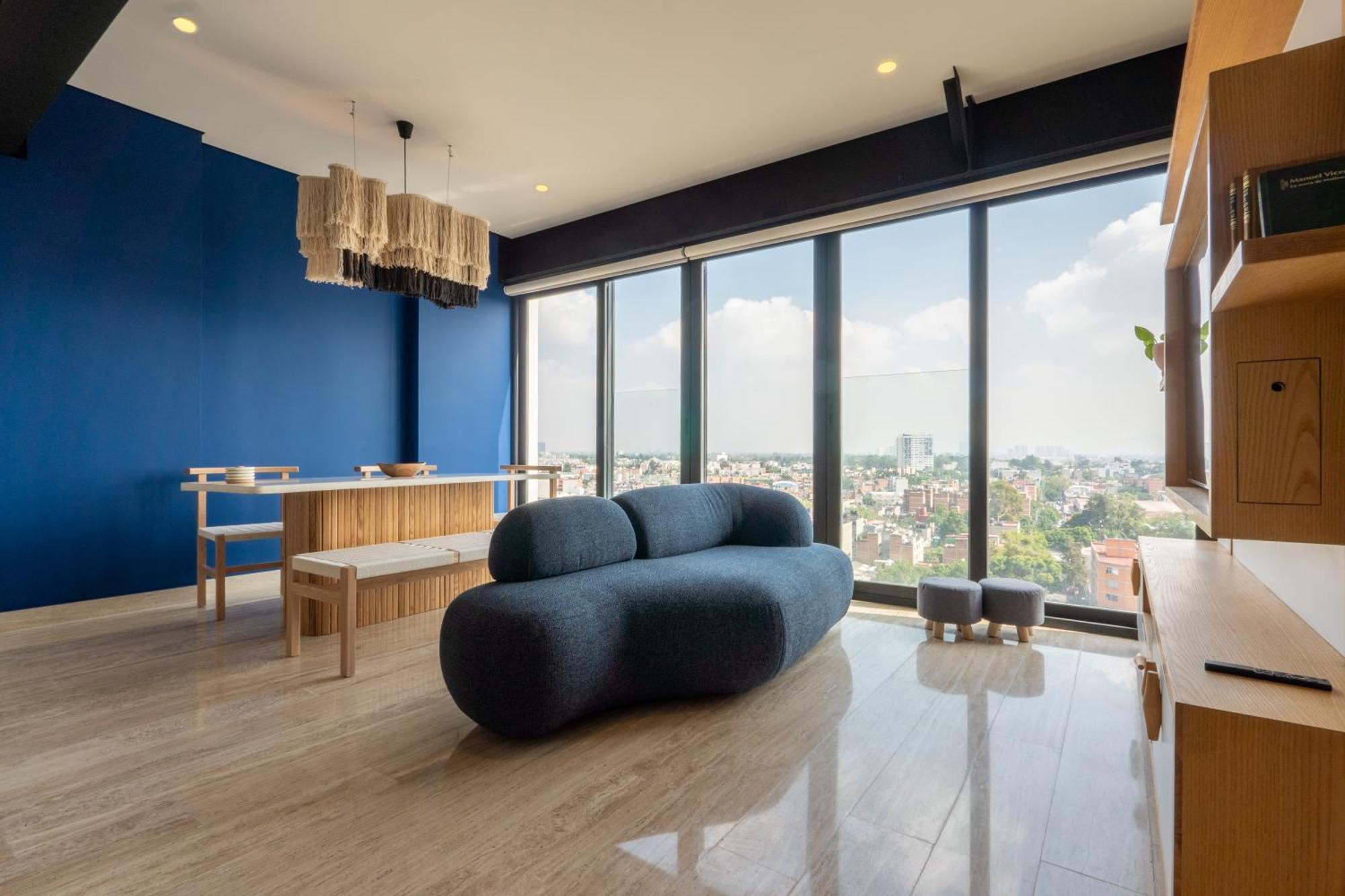 Departamento En Cdmx Con Gym Y Coworking Apartamento Cidade do México