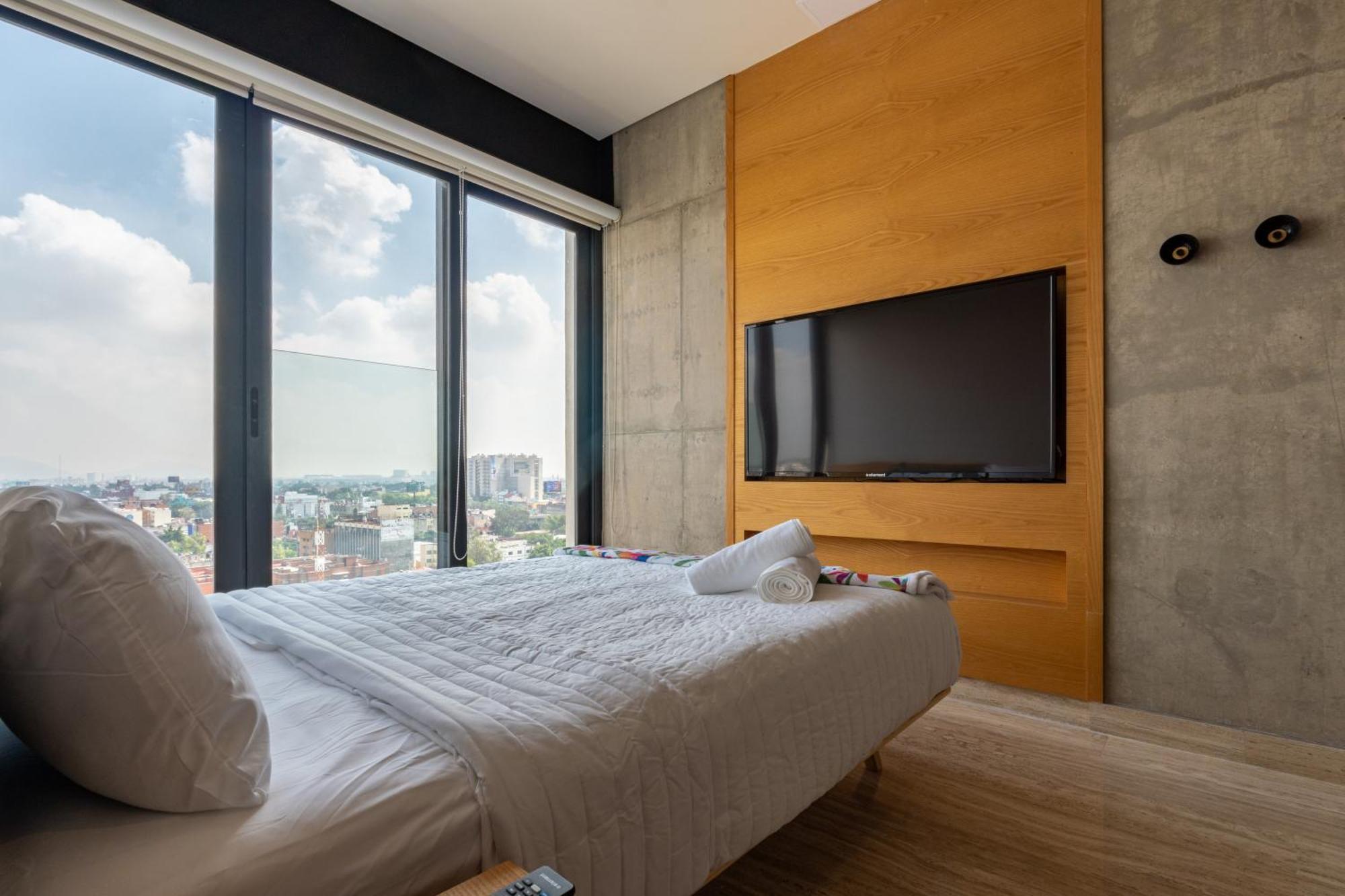 Departamento En Cdmx Con Gym Y Coworking Cidade do México
