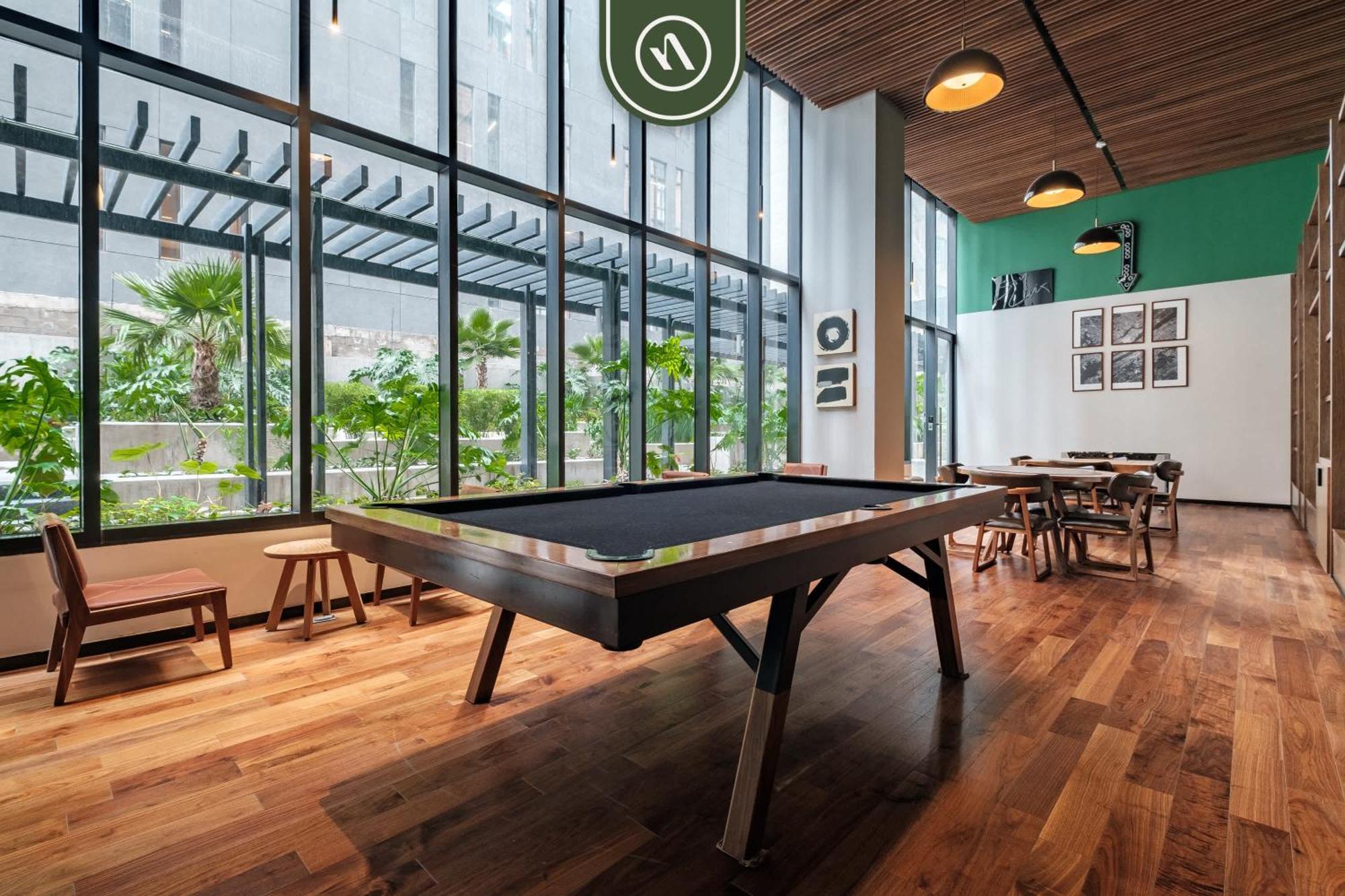 Apartamento 1 Bedroom Oasis - Polanco - Gym - Game - King *