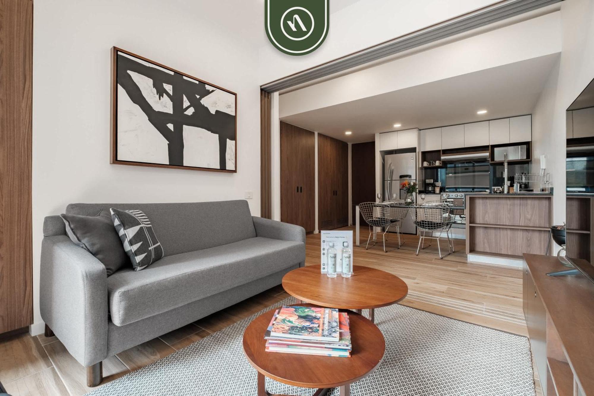 Apartamento 1 Bedroom Oasis - Polanco - Gym - Game - King